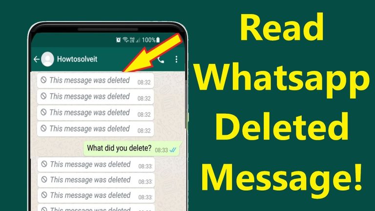 What Happens When Someone Deletes a Message on WhatsApp?
