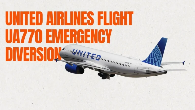 United Airlines Flight UA770 Emergency Diversion