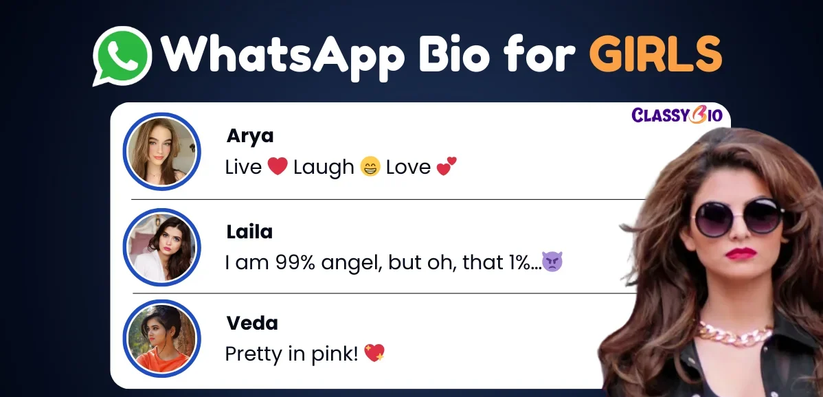 WhatsApp Name Bio