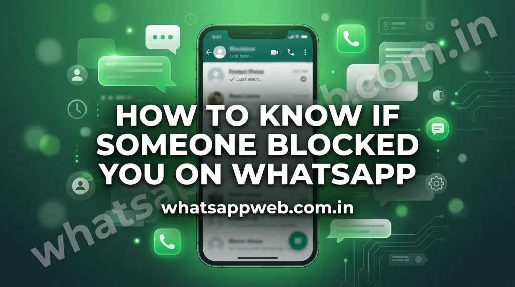 how to know if someone blocked you on whatsapp