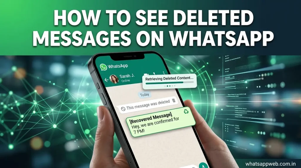 how to see deleted messages on whatsapp