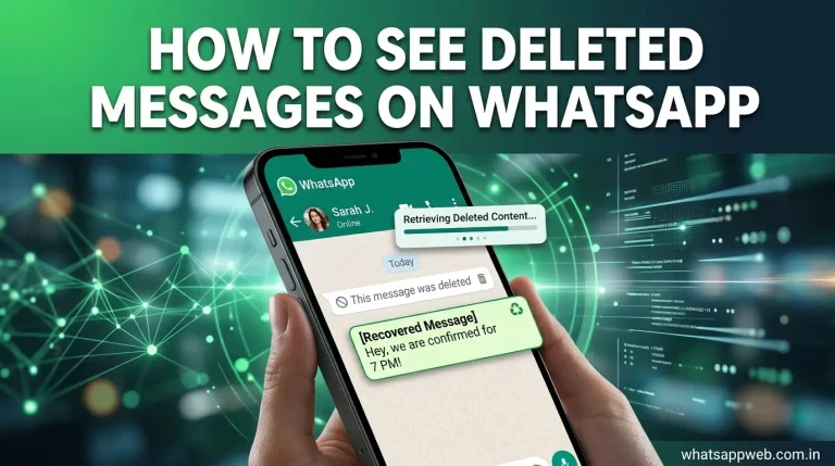 How to See Deleted Messages on WhatsApp 2026 Guide how to see deleted messages on whatsapp