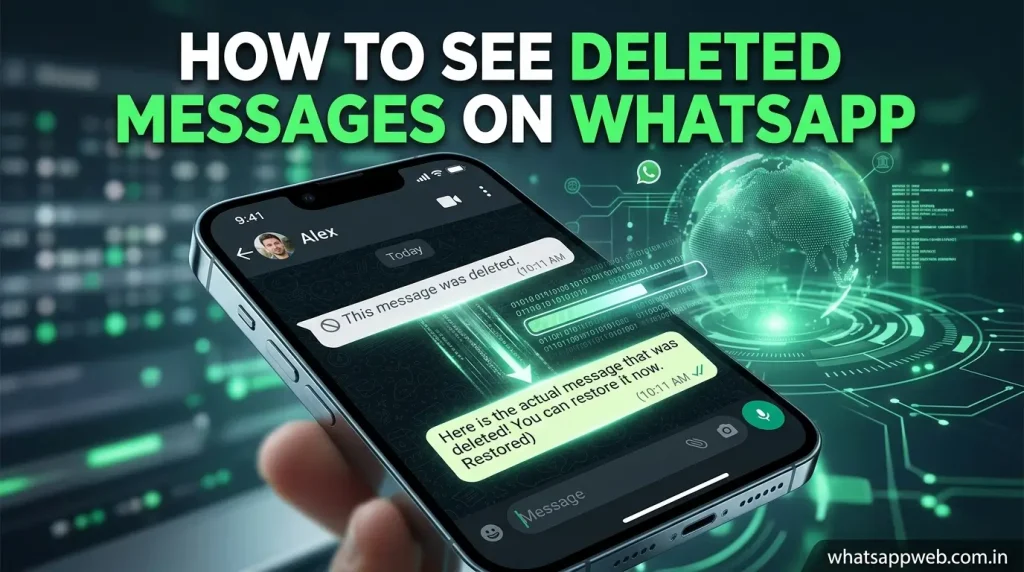 how to see deleted messages on whatsapp