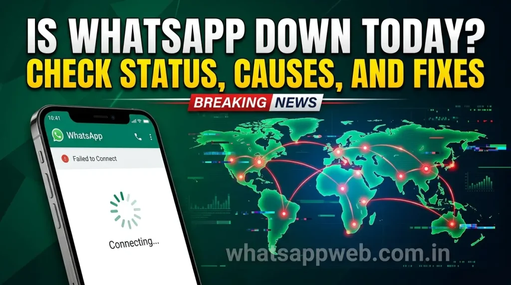 is whatsapp down