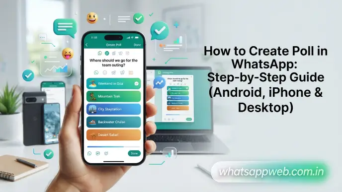 How to Create Poll in WhatsApp