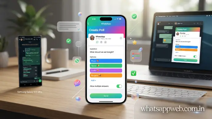 How to Create Poll in WhatsApp
