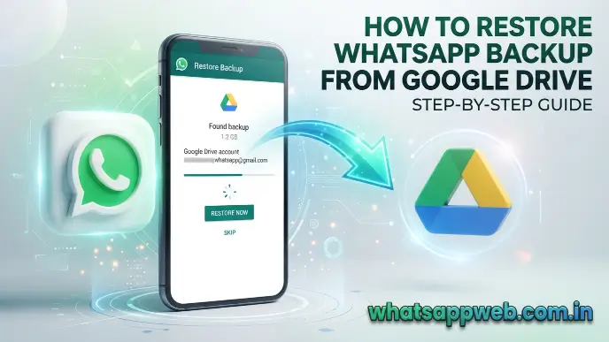 How to Restore WhatsApp Backup from Google Drive