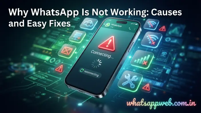 Why WhatsApp Is Not Working