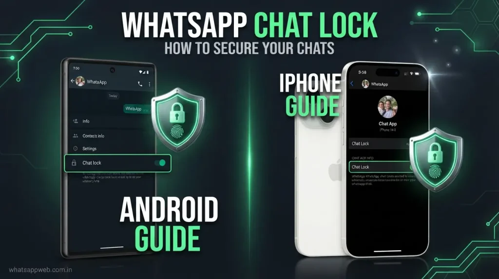 how to lock chat in whatsapp