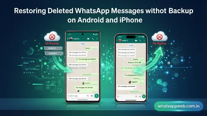 How to Restore Deleted WhatsApp Messages Without Backup