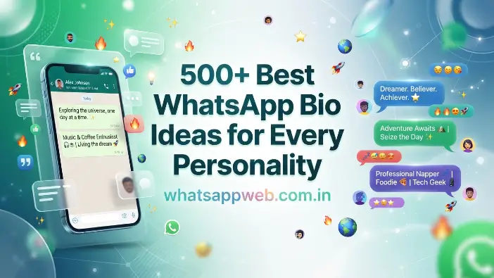 WhatsApp Bio